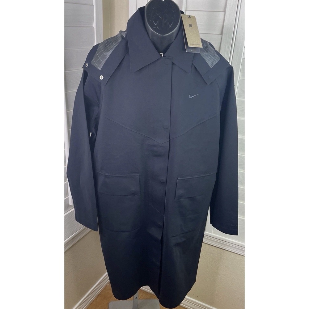 Nike Windrunner Storm-FIT ADV Oversized Trench Coat FV6307-010 Women XL $375 NEW